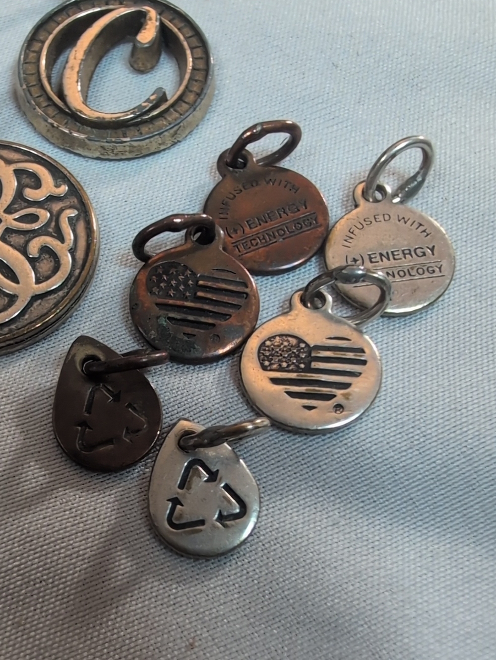 Lot of 8 Authentic Alex and Ani Loose Replacement Charms - Picture 4 of 8